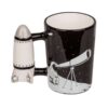 Tazza Astronauta Con Manico A Forma Di Razzo