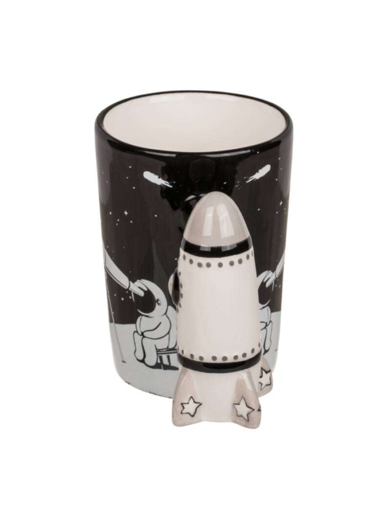 Tazza Astronauta Con Manico A Forma Di Razzo