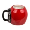 Tazza In Ceramica A Forma Di Guanto Da Pugilato Rossa Con Manico Nero