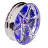 Orologio Da Parete Cerchione Con Led Blu