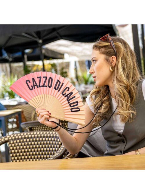 Ventaglio Caxxo di Caldo Degradee Design Irriverente e Sostenibile
