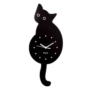 Orologio Gatto Nero Design Moderno e Originale