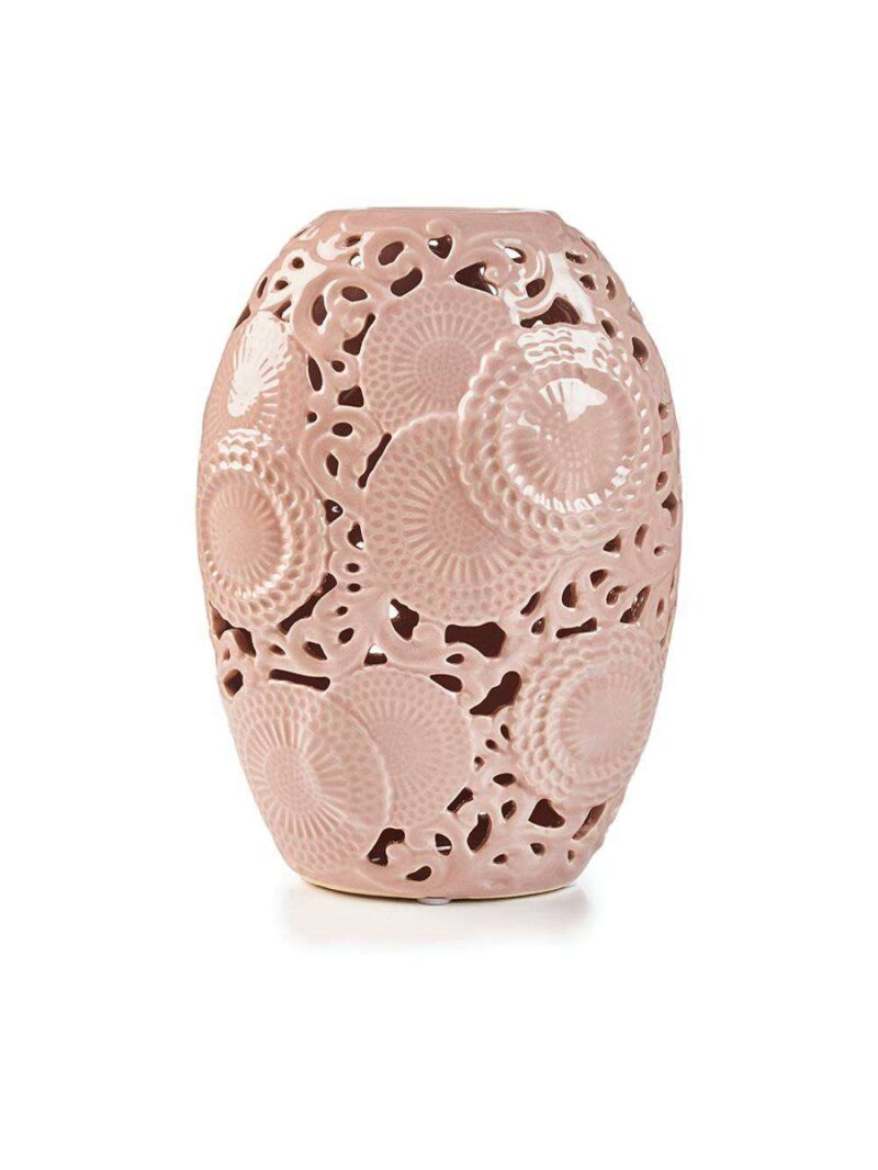 Vaso In Ceramica 23 Cm Rosa Collezione Kyoto Di Henriette