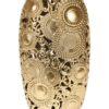 Vaso in Ceramica Oro Collezione Kyoto di Henriette