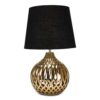 Lampada da Tavolo Sferica Oro h54 cm