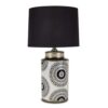 Lampada da Tavolo in Ceramica h53 cm Collezione Greek