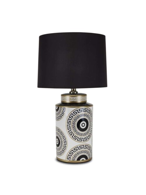 Lampada da Tavolo in Ceramica h53 cm Collezione Greek