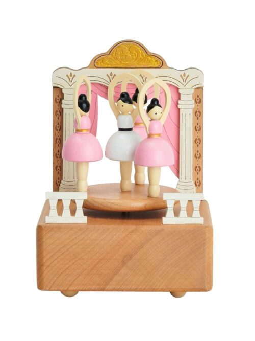 Carillon Ballerine con Movimento Musicale Collezione Wood Carillon di Henriette