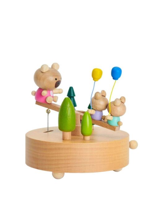 Carillon Altalena con Movimento Musicale Collezione Wood Carillon di Henriette