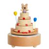 Carillon Torta con Movimento Musicale Collezione Wood Carillon di Henriette