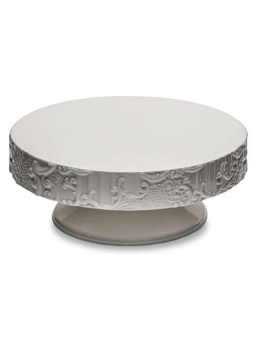 Alzata Torta in Ceramica Ø30 cm Collezione Dentelle di Henriette