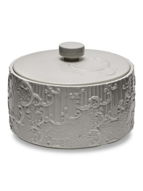 Contenitore Rotondo Ø25 con Coperchio Collezione Dentelle di Henriette