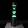 Lampada Lava Led Con Base Nera 7 Colori A Scelta