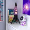 Lampada Di Lava Razzo Viola