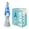 Lt1646 Lampada Di Lava Bullet Mundo Liquido Blu E Lava Bianca