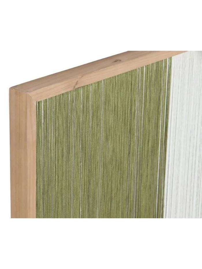 Quadro 3D In Tela Di Cotone Con Cornice In Legno 80X80