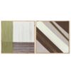 Quadro 3D In Tela Di Cotone Con Cornice In Legno 80X80