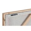 Quadro 3D In Tela Di Cotone Con Cornice In Legno 80X80
