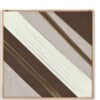 Quadro 3D In Tela Di Cotone Con Cornice In Legno 80X80