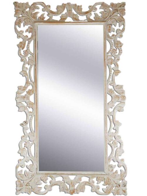 Specchio Provenzale Intagliato a Mano 170x100 cm
