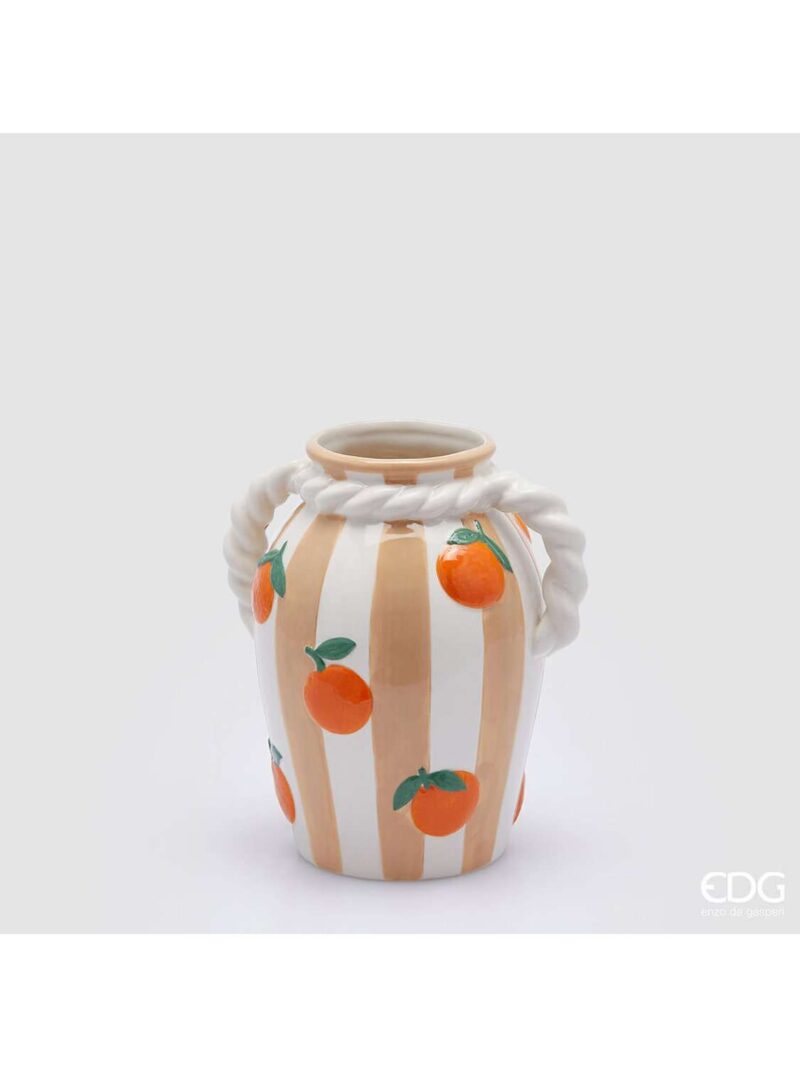 Vaso In Ceramica Arance