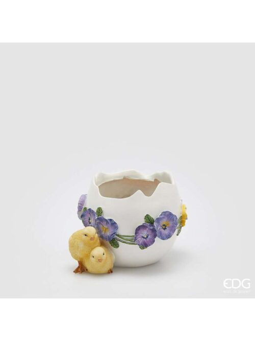 Vaso Pulcino con Uovo