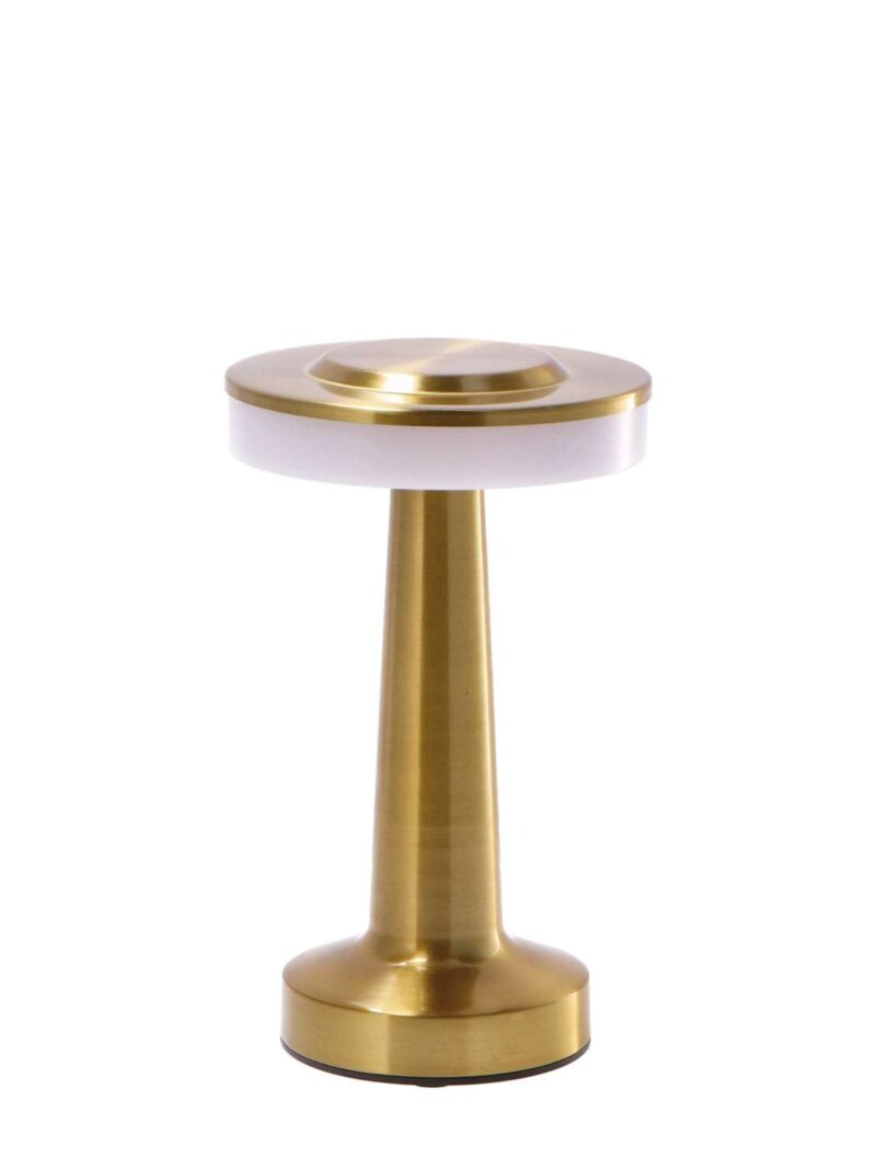 Lampada Da Tavolo Touch Ricaricabile Qirat Oro