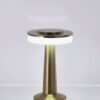 Lampada Da Tavolo Touch Ricaricabile Qirat Oro