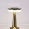 Lampada Da Tavolo Touch Ricaricabile Qirat Oro
