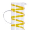 Caraffa In Vetro Trasparente Con Decori Colorati 1,42L