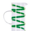 Caraffa In Vetro Trasparente Con Decori Colorati 1,42L
