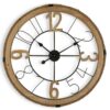 Orologio Da Parete In Legno E Corda