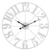 Orologio Da Parete Minimalista In Metallo Bianco