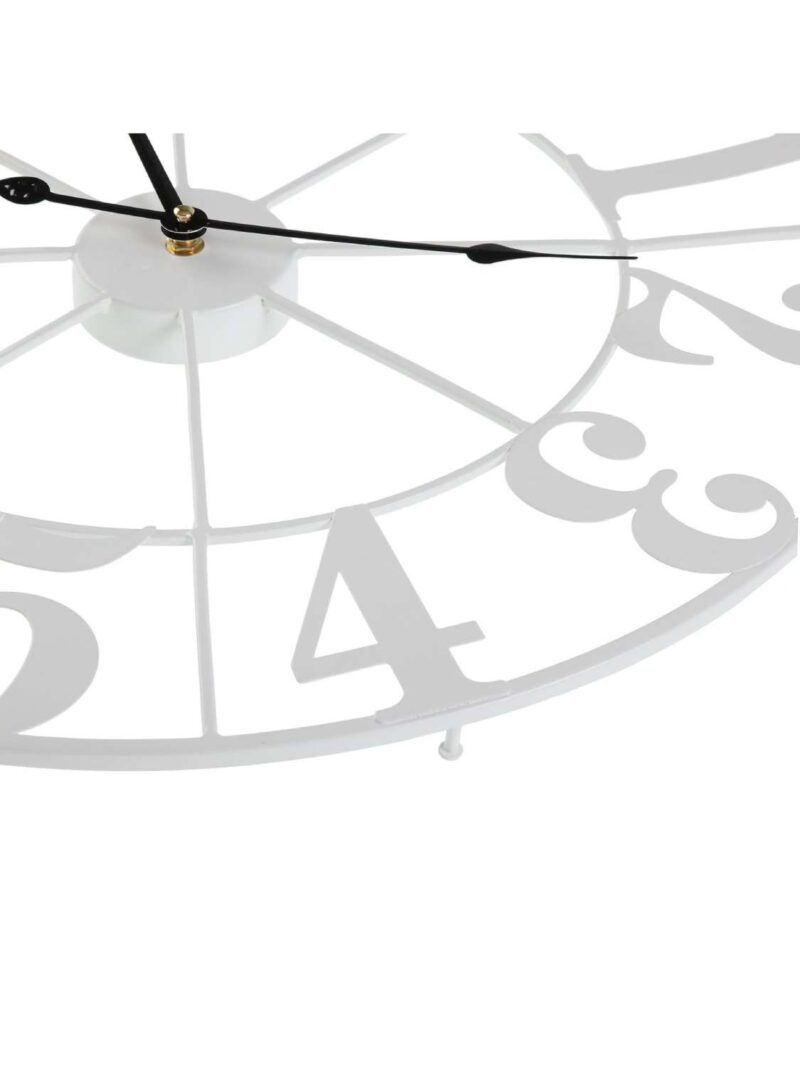 Orologio Da Parete Minimalista In Metallo Bianco