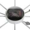 Orologio Da Parete Minimalista In Metallo Bianco