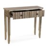 Consolle Zest Con 2 Cassetti Oro Invecchiato 90 Cm