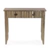 Consolle Zest Con 2 Cassetti Oro Invecchiato 90 Cm