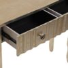 Consolle Zest Con 2 Cassetti Oro Invecchiato 90 Cm