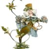 Figura Decorativa Monsieur of Poinsettia 70 cm – Edizione Limitata Mark Roberts