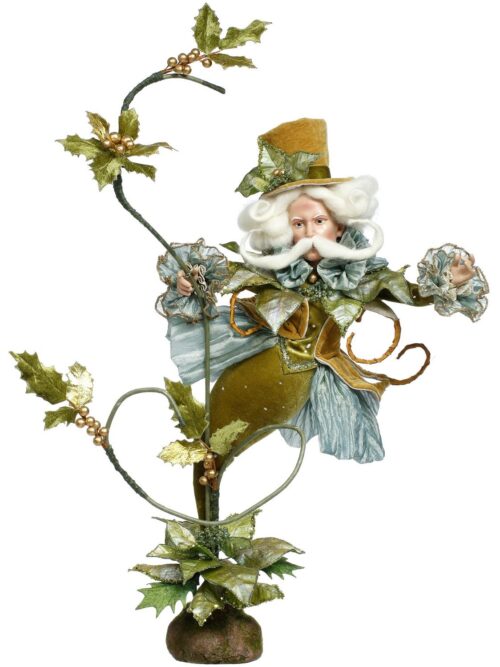 Figura Decorativa Monsieur of Poinsettia 70 cm – Edizione Limitata Mark Roberts