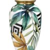 Vaso in Ceramica Palme Tropicali