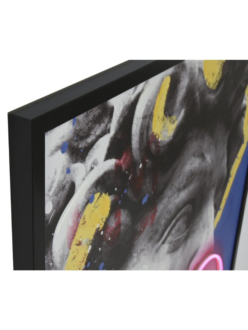 Quadro Moderno Con Led Colorati Su Tela