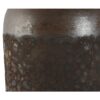Vaso Ceramica 20X20X50 Cm Effetto Ossidato Marrone