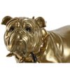 Lampada Da Tavolo Bulldog Dorato Su Skateboard
