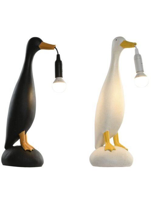 Lampada da Tavolo Anatra Resina 17×16×43 cm