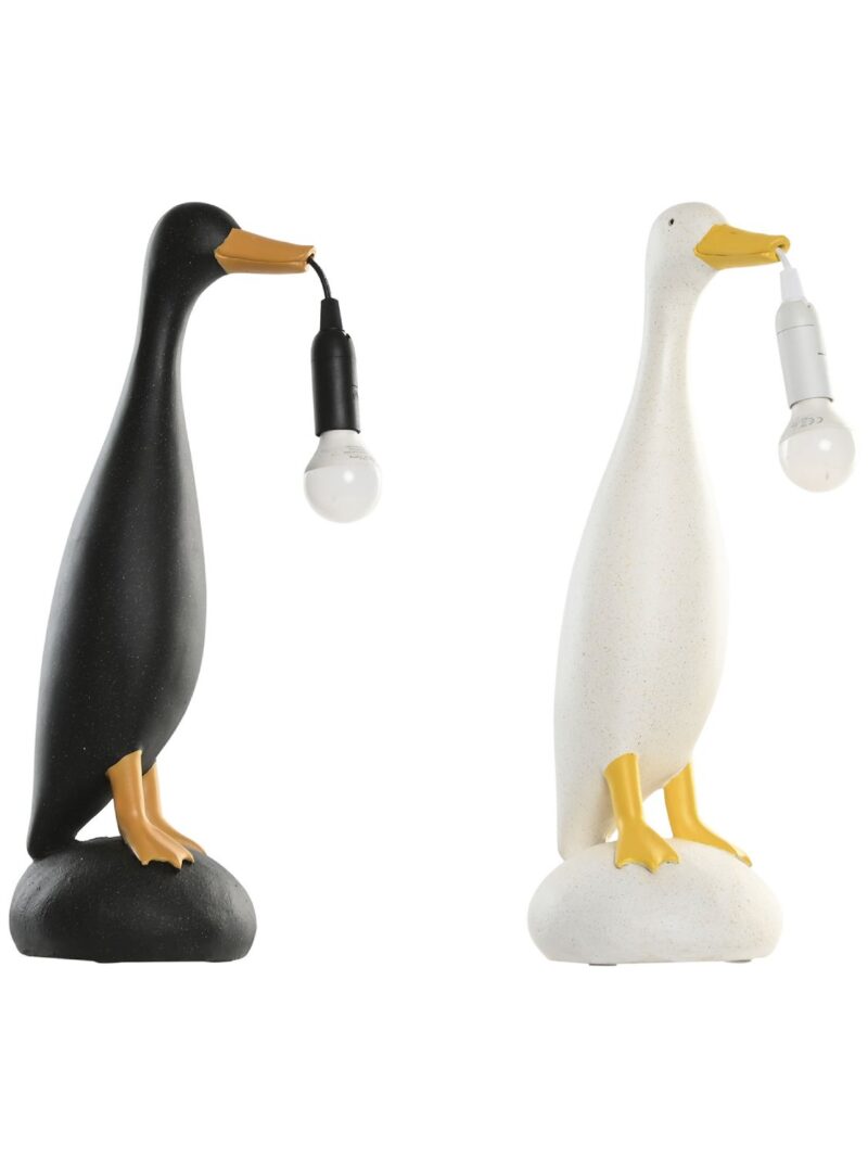 Lampada Da Tavolo Anatra Resina 17×16×43 Cm